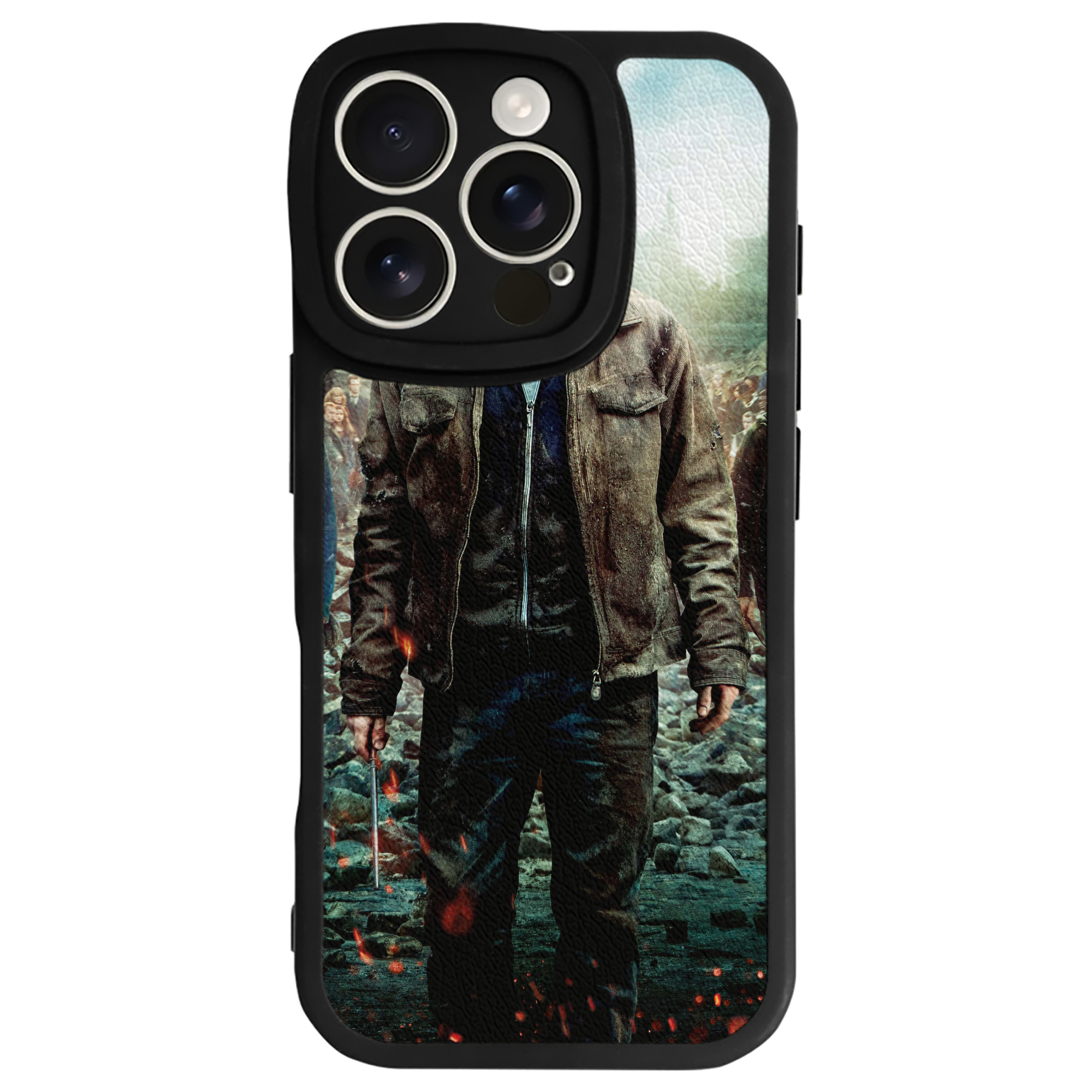 （画像用） Harry Potter ハリー・ポッターシリーズ 【iPhone 16シリーズ対応】シリコンスマホケース（レザー調） 材質：シリコン